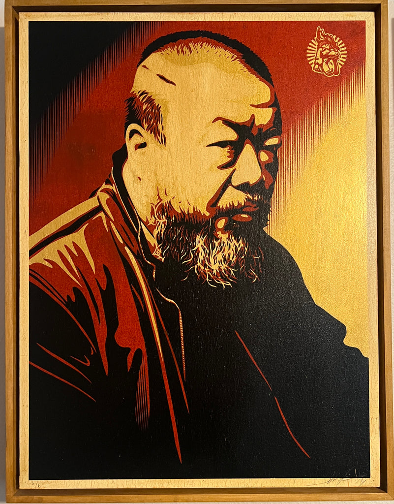 Shepard Fairey “Ai Wei Wei - Cost Of Expression”