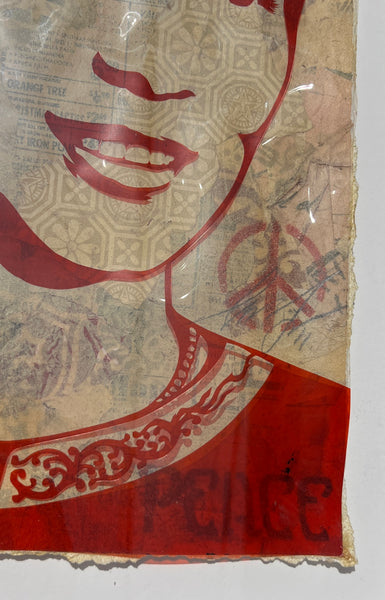 SHEPARD FAIREY - BURMESE WOMAN