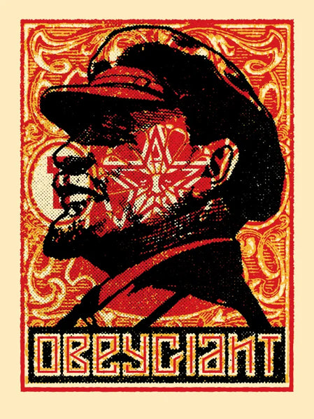 Shepard Fairey "Lenin Stamp" Large Format