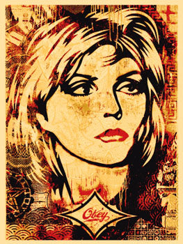 Shepard Fairey "Debbie Harry"