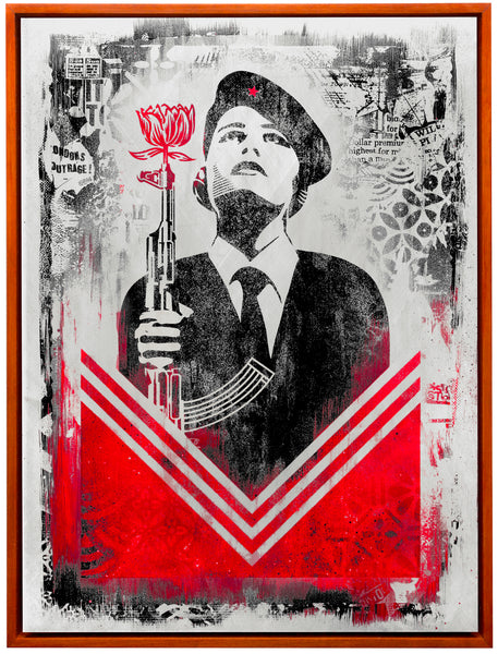 Shepard Fairey "Peace Guard 2 Stencil (Lisbon)" Test Plate