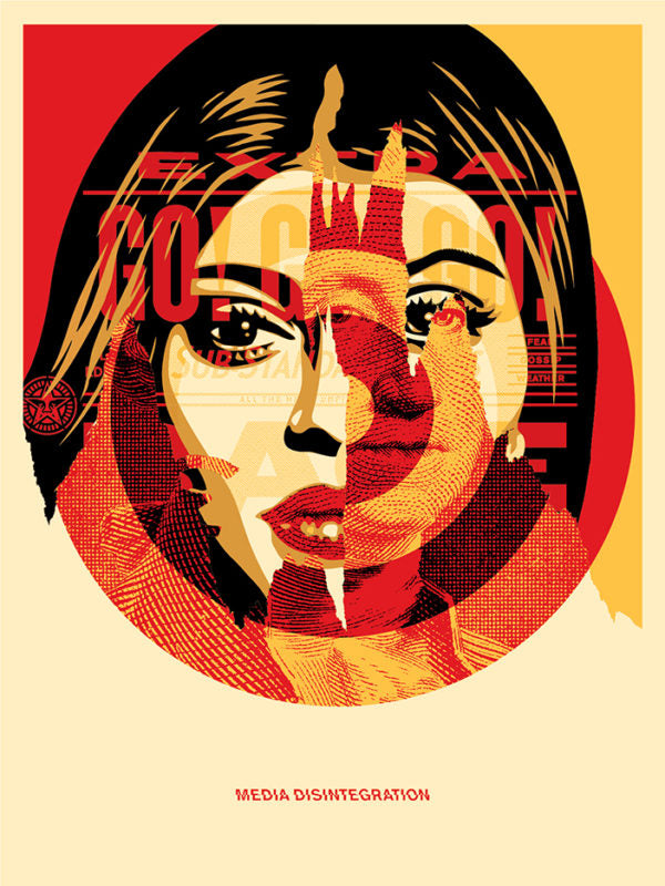 Shepard Fairey "Media Target"